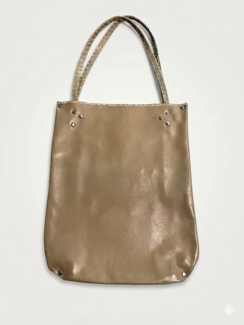 STUNNING Minimalist Artisan Leather Shoulder Tote Bag